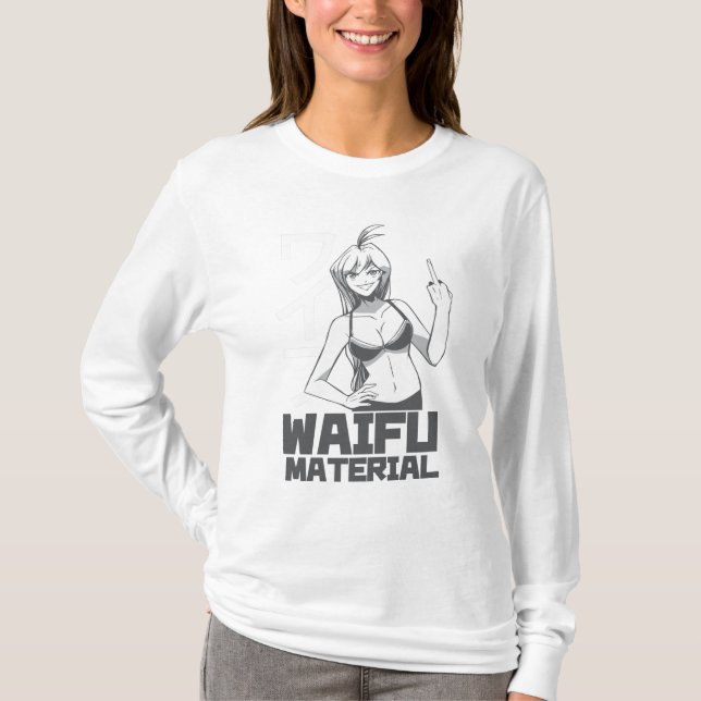 T-shirt Anime Waifu (Devant)