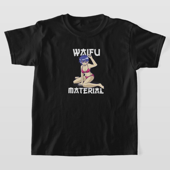T-shirt Anime Waifu Matériel Anime Japonaise Manga Lover O (Poser)