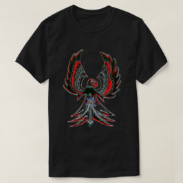 T-shirt Anishinaabe Thunderbird Noir