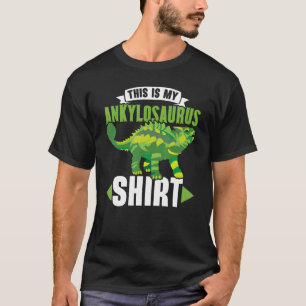 T-shirt Ankylosaurus Paléontologue Dinosaur