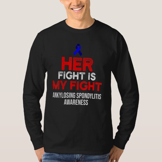 T-shirt Ankyloss Spondylitis Survivor Bechterew Warrior (Devant)