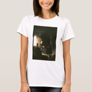 T-shirt Anna et le Tobit aveugle, c.1630 (huile sur le