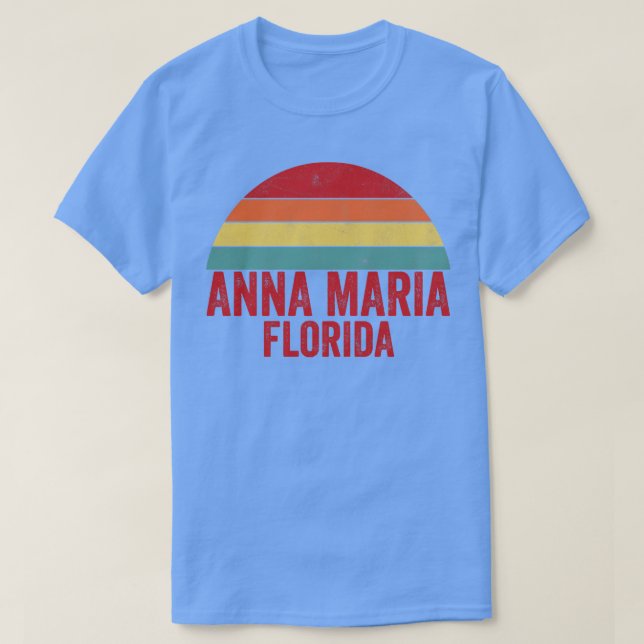 T-shirt Anna Maria Island Floride (Design devant)