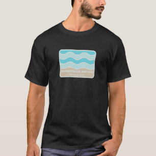 T-shirt Annapolis Beach Maryland Vagues Vacances Souvenir