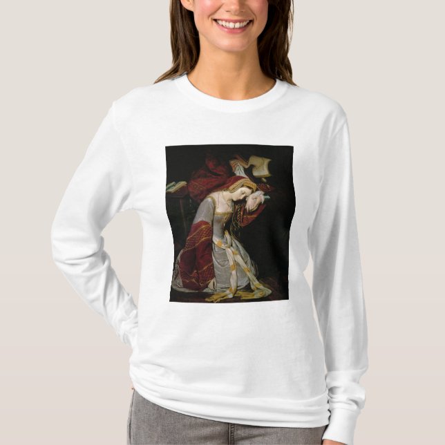 T-shirt Anne Boleyn dans la tour, détail, 1835 (Devant)