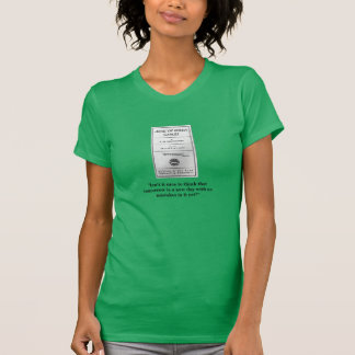T-shirt Anne des pignons verts aucunes erreurs encore