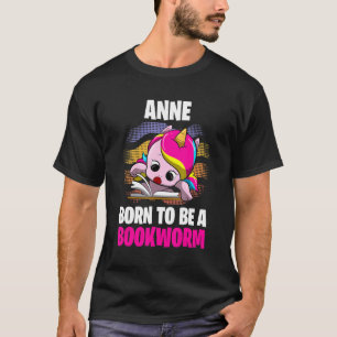 T-shirt Anne Est Née Pour Être Un Vocabulaire Personnalisé
