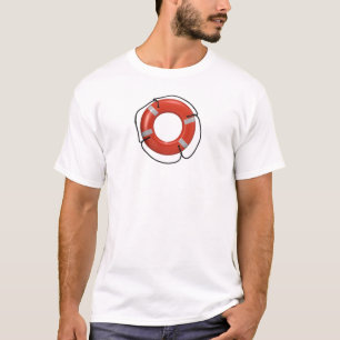 T-SHIRT ANNEAU DE VIE ORANGE