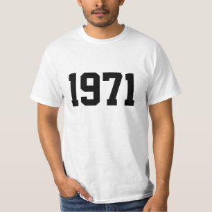T-shirt Année 1971