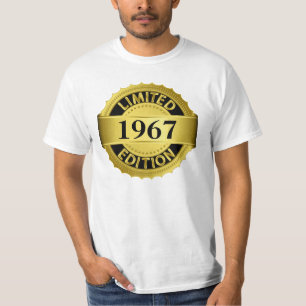 T-shirt Année d'anniversaire d'édition limitée
