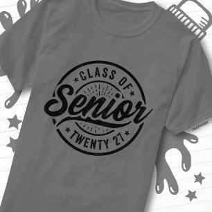 T-shirt Année de fin d'études École Rétro Terminale Promot