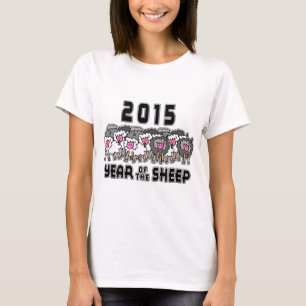 T-shirt Année de la chèvre 2015 de RAM de moutons