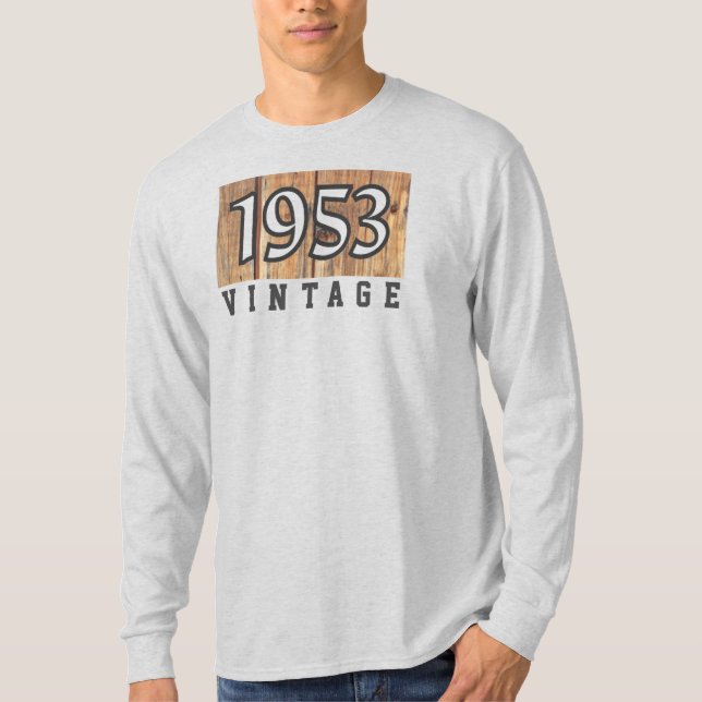 T-shirt année de naissance 1953 (Devant)