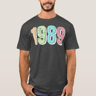 T-SHIRT ANNÉE DE NAISSANCE 1989