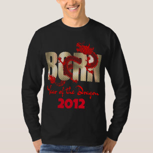 T-shirt Année de naissance Dragon 2024, 2012, 2000, 1988