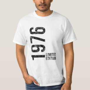 T-shirt Année de naissance rétro 1976 Style intemporel des
