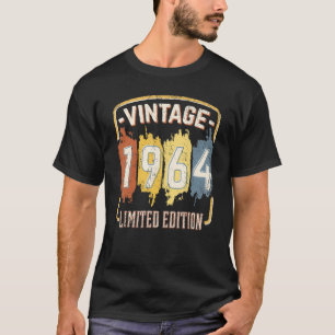 T-shirt Année de naissance vintage 1964 Edition limitée 59