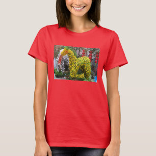 T-shirt Année du cheval   春 節 馬 ... Topiary chinois