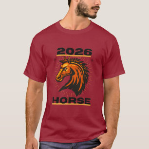 T-shirt Année du cheval 2026