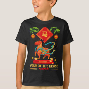 T-shirt Année du Cheval 2026 Bonne Année Chinoise 2026