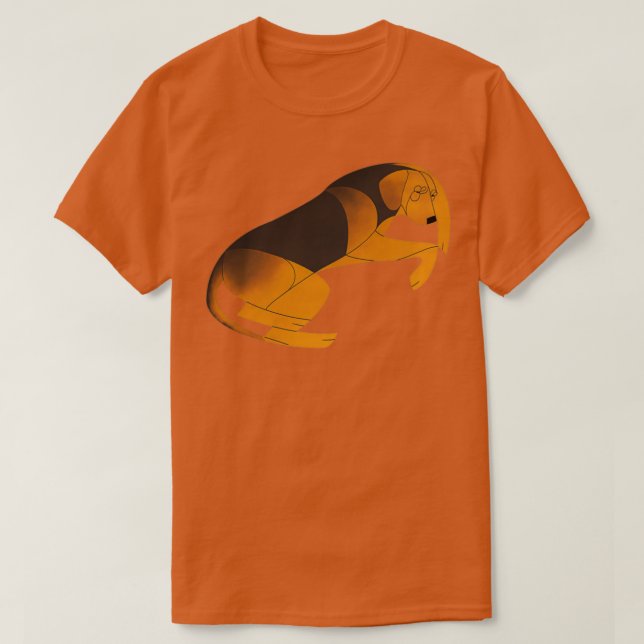 T-shirt Année du chien Schiller Hound (Design devant)