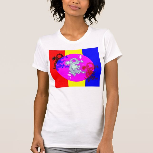 T-shirt Année du dragon 2012 (Devant)