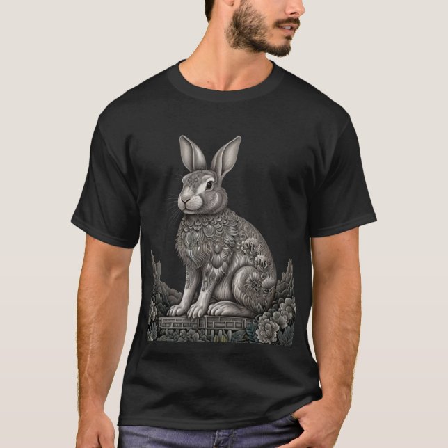 T-shirt Année du lapin (Devant)