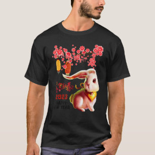 T-shirt Année Du Lapin 2023 Bonne Année Lunaire Chine