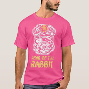 T-shirt Année du lapin 2023, Zodiac Tiger Chinese Zodi