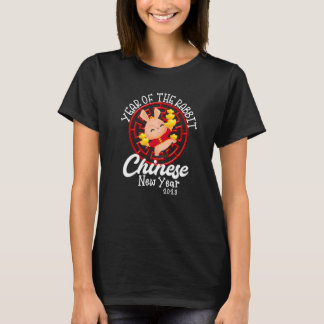 T-shirt Année du lapin chinois Zodiac NEW YEAR 2023 Pr