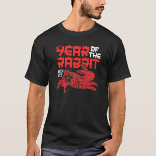 T-shirt Année du rabbin de l'eau 2023 Chinois Zodiac homme