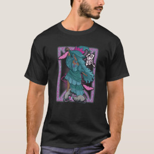 T-shirt Année du Rat chinois Zodiac sorcière HalloweenBlac