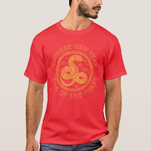 T-shirt Année Du Serpent 2025 Nouvel An Lunaire