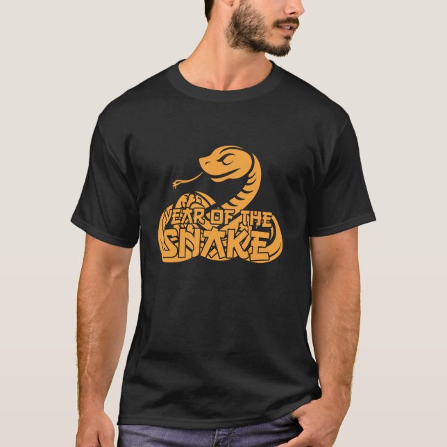 T-shirt Année Du Serpent 2025 Nouvel An Lunaire Nouvel An  (Devant)