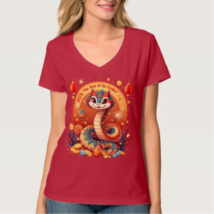 T-shirt Année Du Serpent 2025 Nouvel An Lunaire Nouvel An 