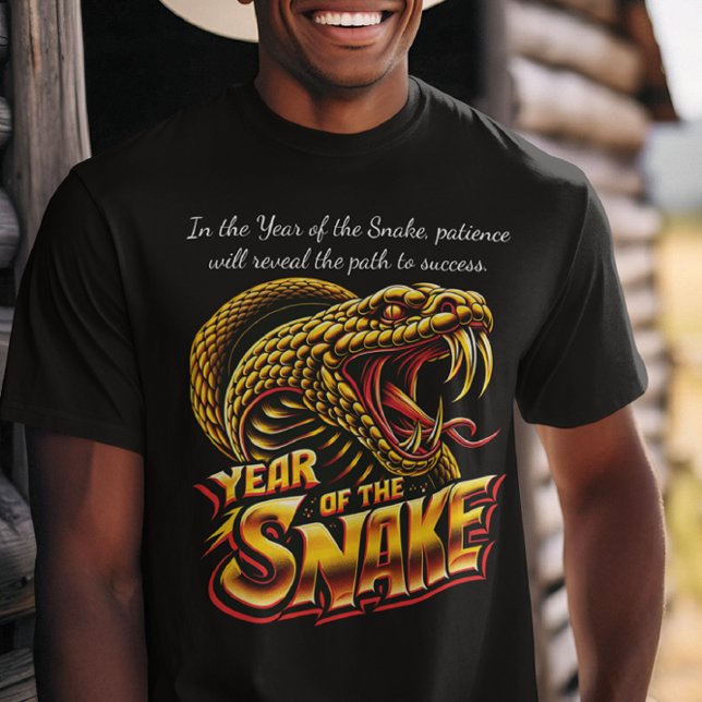 T-shirt Année du serpent : Nouvel an chinois! 2025 (Créateur téléchargé)