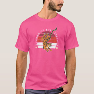 T-shirt Année Du Tigre Chinois Nouvel An Chine Tiger Ca