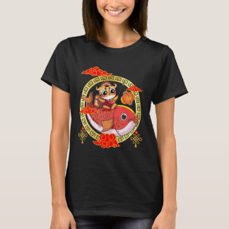 T-shirt Année Du Tigre Lunaire Nouvel An 2022 Hommes Femme