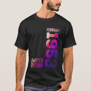 T-shirt Année géniale 1950 Février 1950 Depuis 1950 Rétro 