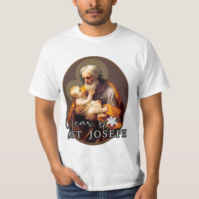 T-shirt Année Saint-Joseph Religieux catholique (Devant)