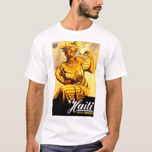 T-shirt Années 1950 Haïti Coffee Corporation