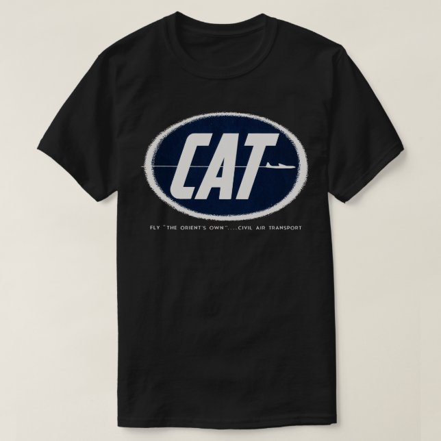 T-shirt Années 1960 Aviation civile (Design devant)