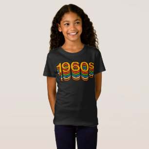 T-Shirt Années 1960 Rétro esthétique moderne Décennie préf