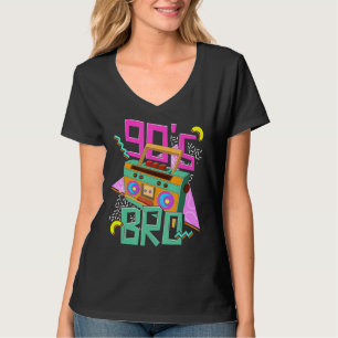 T-shirt Années 90 Bro Retro 1990 Musique Vintage 90