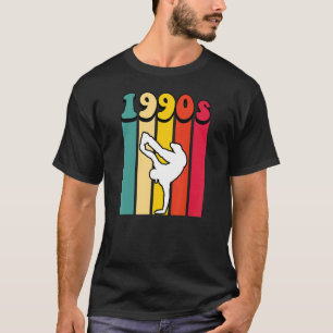 T-shirt Années 90 Hip Hop Break Dancing Rétro Vintage Reto
