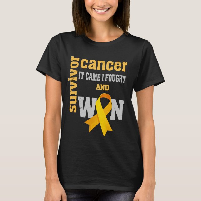 T-shirt Annexe Sensibilisation au cancer C'est arrivé que  (Devant)