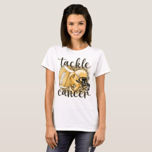 T-shirt Annexe sur le cancer Football Thème