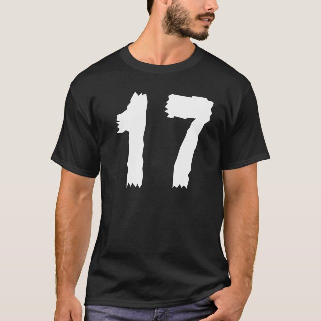 T-shirt Anniversaire 17 Joyeux B Day Party (Devant)