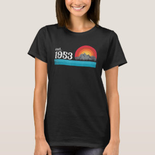 T-shirt Anniversaire 1953 rétro et vintage conçu