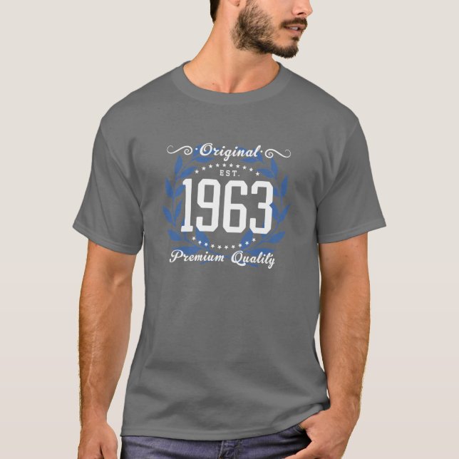T-shirt Anniversaire 1963 (Devant)